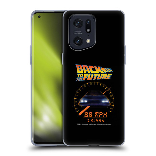 Back to the Future I Quotes Speed Soft Gel Case for OPPO Find X5 Pro