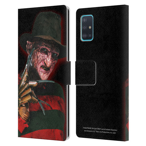 A Nightmare On Elm Street 2 Freddy's Revenge Graphics Key Art Leather Book Wallet Case Cover For Samsung Galaxy A51 (2019)
