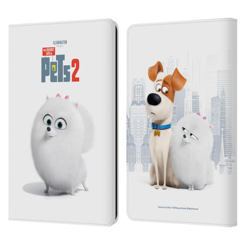 The Secret Life of Pets 2 Character Posters Gidget Pomeranian Dog Leather Book Wallet Case Cover For Amazon Kindle Paperwhite 1 / 2 / 3