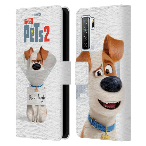 The Secret Life of Pets 2 Character Posters Max Jack Russell Dog Leather Book Wallet Case Cover For Huawei Nova 7 SE/P40 Lite 5G