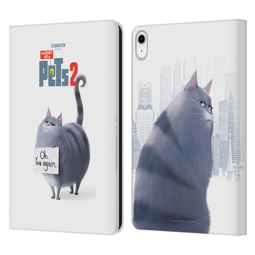 The Secret Life of Pets 2 Character Posters Chloe Cat Leather Book Wallet Case Cover For Apple iPad 10.9 (2022)