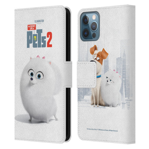 The Secret Life of Pets 2 Character Posters Gidget Pomeranian Dog Leather Book Wallet Case Cover For Apple iPhone 12 / iPhone 12 Pro