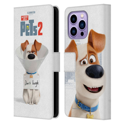 The Secret Life of Pets 2 Character Posters Max Jack Russell Dog Leather Book Wallet Case Cover For Apple iPhone 14 Pro Max
