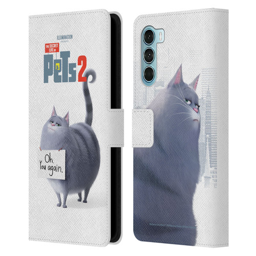 The Secret Life of Pets 2 Character Posters Chloe Cat Leather Book Wallet Case Cover For Motorola Edge S30 / Moto G200 5G