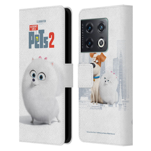 The Secret Life of Pets 2 Character Posters Gidget Pomeranian Dog Leather Book Wallet Case Cover For OnePlus 10 Pro