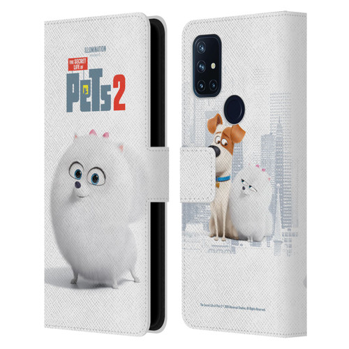 The Secret Life of Pets 2 Character Posters Gidget Pomeranian Dog Leather Book Wallet Case Cover For OnePlus Nord N10 5G