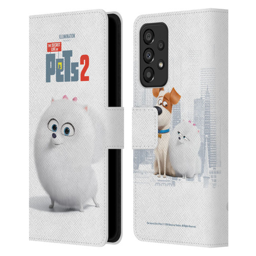 The Secret Life of Pets 2 Character Posters Gidget Pomeranian Dog Leather Book Wallet Case Cover For Samsung Galaxy A33 5G (2022)