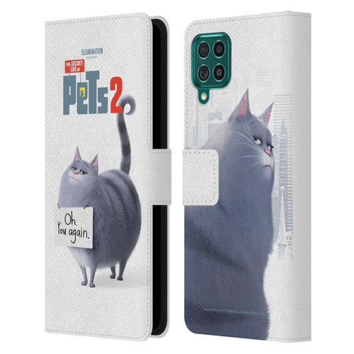 The Secret Life of Pets 2 Character Posters Chloe Cat Leather Book Wallet Case Cover For Samsung Galaxy F62 (2021)