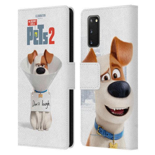 The Secret Life of Pets 2 Character Posters Max Jack Russell Dog Leather Book Wallet Case Cover For Samsung Galaxy S20 / S20 5G