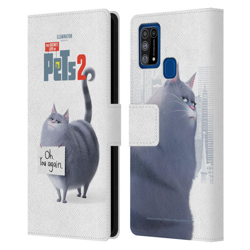 The Secret Life of Pets 2 Character Posters Chloe Cat Leather Book Wallet Case Cover For Samsung Galaxy M31 (2020)