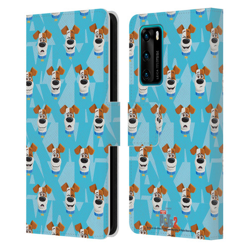 The Secret Life of Pets 2 II For Pet's Sake Max Dog Pattern Leather Book Wallet Case Cover For Huawei P40 5G