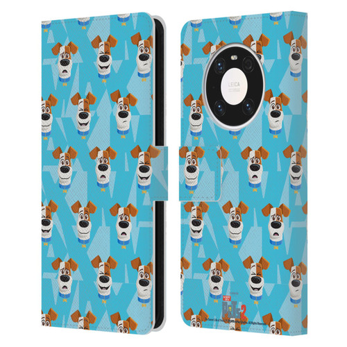 The Secret Life of Pets 2 II For Pet's Sake Max Dog Pattern Leather Book Wallet Case Cover For Huawei Mate 40 Pro 5G