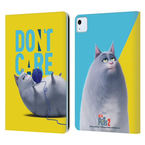The Secret Life of Pets 2 II For Pet's Sake Chloe Cat Yarn Ball Leather Book Wallet Case Cover For Apple iPad Air 2020 / 2022