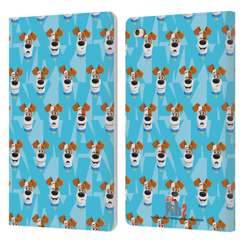 The Secret Life of Pets 2 II For Pet's Sake Max Dog Pattern Leather Book Wallet Case Cover For Apple iPad mini 4