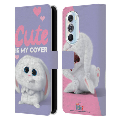 The Secret Life of Pets 2 II For Pet's Sake Snowball Rabbit Bunny Cute Leather Book Wallet Case Cover For Motorola Edge X30