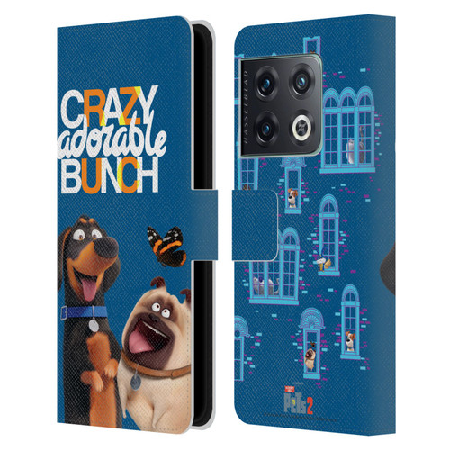 The Secret Life of Pets 2 II For Pet's Sake Group Leather Book Wallet Case Cover For OnePlus 10 Pro