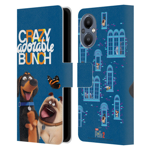 The Secret Life of Pets 2 II For Pet's Sake Group Leather Book Wallet Case Cover For OnePlus Nord N20 5G