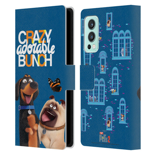 The Secret Life of Pets 2 II For Pet's Sake Group Leather Book Wallet Case Cover For OnePlus Nord 2 5G