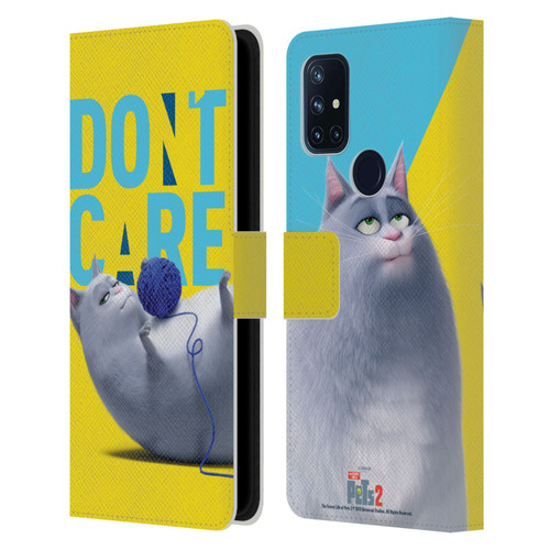 The Secret Life of Pets 2 II For Pet's Sake Chloe Cat Yarn Ball Leather Book Wallet Case Cover For OnePlus Nord N10 5G