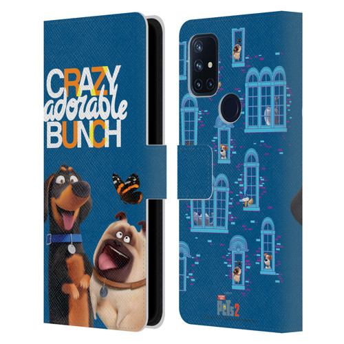 The Secret Life of Pets 2 II For Pet's Sake Group Leather Book Wallet Case Cover For OnePlus Nord N10 5G