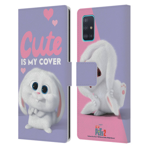 The Secret Life of Pets 2 II For Pet's Sake Snowball Rabbit Bunny Cute Leather Book Wallet Case Cover For Samsung Galaxy A51 (2019)