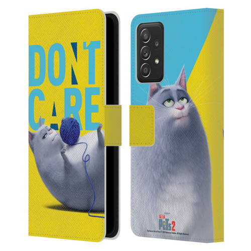 The Secret Life of Pets 2 II For Pet's Sake Chloe Cat Yarn Ball Leather Book Wallet Case Cover For Samsung Galaxy A53 5G (2022)