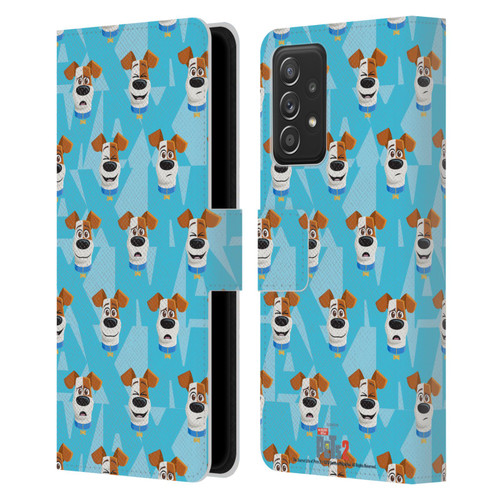 The Secret Life of Pets 2 II For Pet's Sake Max Dog Pattern Leather Book Wallet Case Cover For Samsung Galaxy A53 5G (2022)