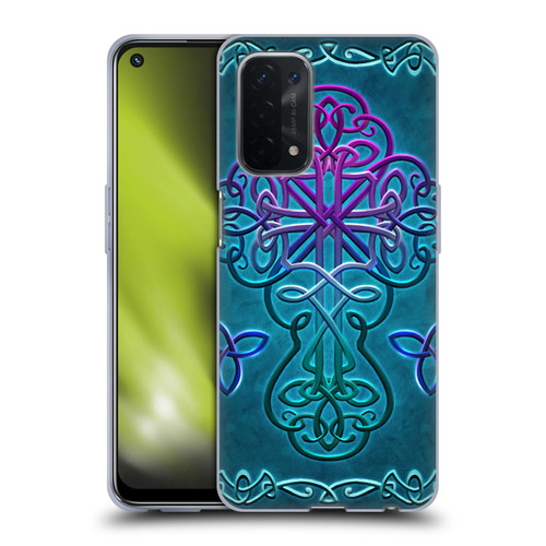 Brigid Ashwood Crosses Celtic Soft Gel Case for OPPO A54 5G