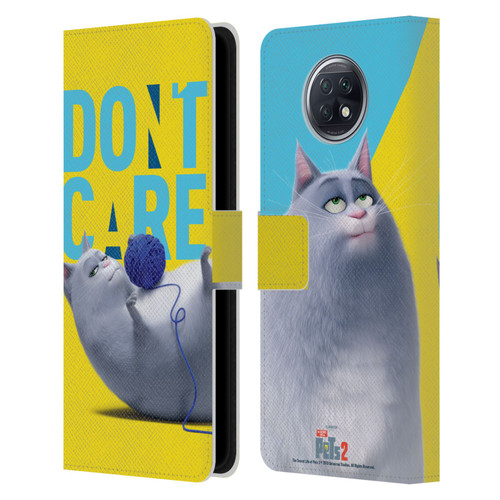 The Secret Life of Pets 2 II For Pet's Sake Chloe Cat Yarn Ball Leather Book Wallet Case Cover For Xiaomi Redmi Note 9T 5G