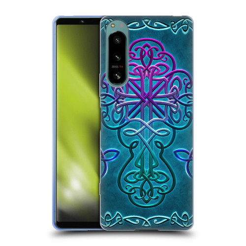 Brigid Ashwood Crosses Celtic Soft Gel Case for Sony Xperia 5 IV