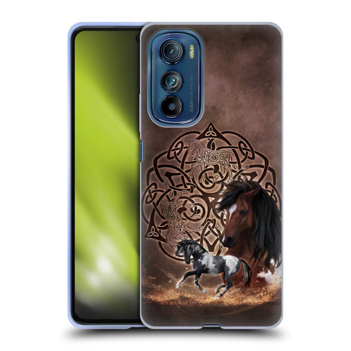 Brigid Ashwood Celtic Wisdom Horse Soft Gel Case for Motorola Edge 30