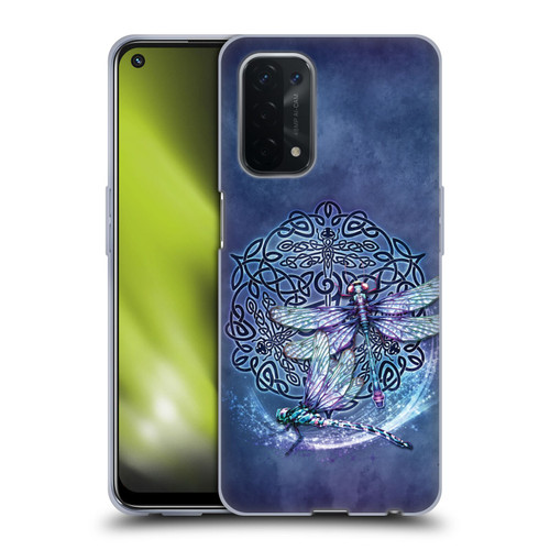 Brigid Ashwood Celtic Wisdom Dragonfly Soft Gel Case for OPPO A54 5G