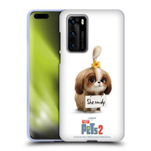 The Secret Life of Pets 2 Character Posters Daisy Shi Tzu Dog Soft Gel Case for Huawei P40 5G