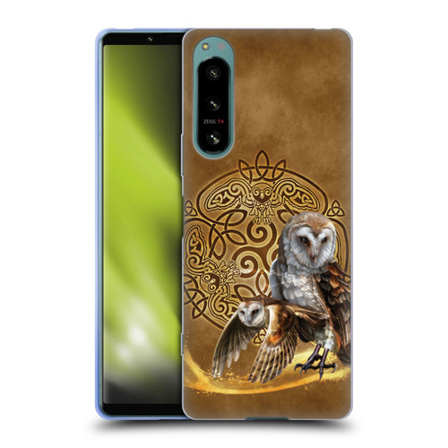 Brigid Ashwood Celtic Wisdom Owl Soft Gel Case for Sony Xperia 5 IV