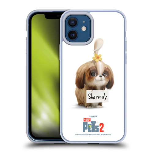The Secret Life of Pets 2 Character Posters Daisy Shi Tzu Dog Soft Gel Case for Apple iPhone 12 / iPhone 12 Pro