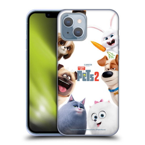 The Secret Life of Pets 2 Character Posters Group Soft Gel Case for Apple iPhone 14