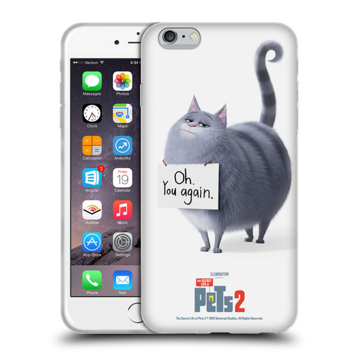 The Secret Life of Pets 2 Character Posters Chloe Cat Soft Gel Case for Apple iPhone 6 Plus / iPhone 6s Plus