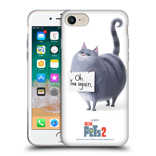 The Secret Life of Pets 2 Character Posters Chloe Cat Soft Gel Case for Apple iPhone 7 / 8 / SE 2020 & 2022