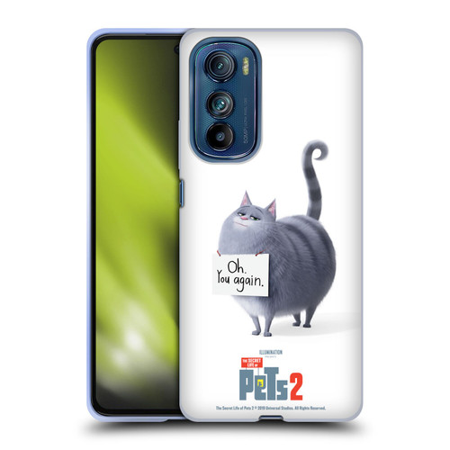 The Secret Life of Pets 2 Character Posters Chloe Cat Soft Gel Case for Motorola Edge 30
