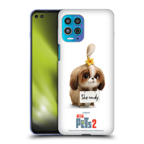 The Secret Life of Pets 2 Character Posters Daisy Shi Tzu Dog Soft Gel Case for Motorola Moto G100