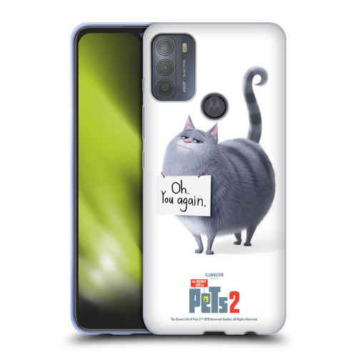 The Secret Life of Pets 2 Character Posters Chloe Cat Soft Gel Case for Motorola Moto G50