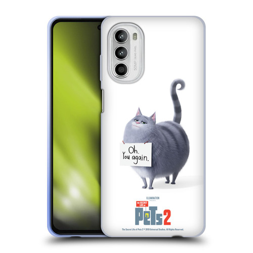 The Secret Life of Pets 2 Character Posters Chloe Cat Soft Gel Case for Motorola Moto G52