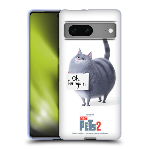 The Secret Life of Pets 2 Character Posters Chloe Cat Soft Gel Case for Google Pixel 7
