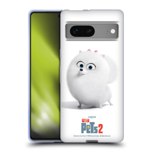The Secret Life of Pets 2 Character Posters Gidget Pomeranian Dog Soft Gel Case for Google Pixel 7