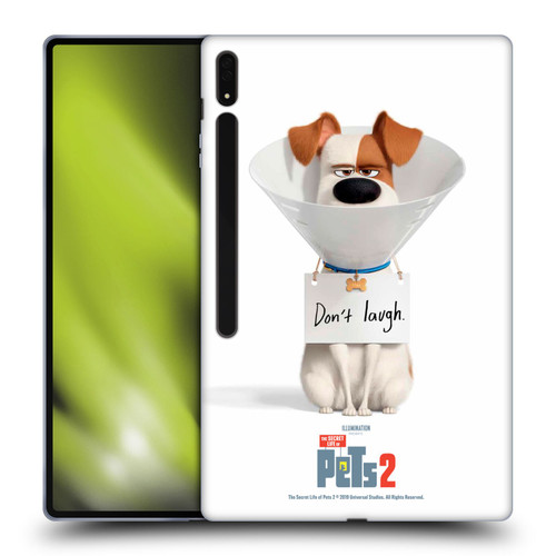 The Secret Life of Pets 2 Character Posters Max Jack Russell Dog Soft Gel Case for Samsung Galaxy Tab S8 Ultra