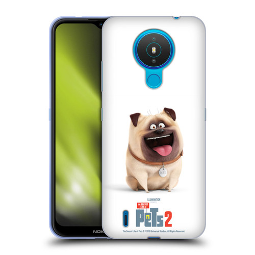 The Secret Life of Pets 2 Character Posters Mel Pug Dog Soft Gel Case for Nokia 1.4