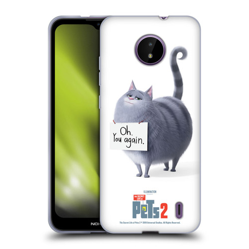 The Secret Life of Pets 2 Character Posters Chloe Cat Soft Gel Case for Nokia C10 / C20