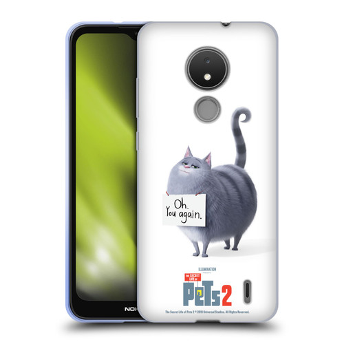The Secret Life of Pets 2 Character Posters Chloe Cat Soft Gel Case for Nokia C21