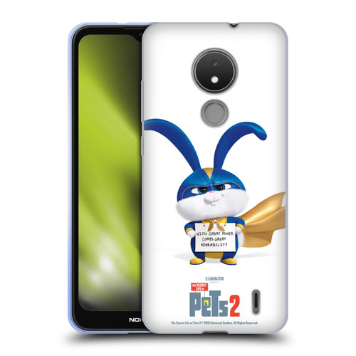 The Secret Life of Pets 2 Character Posters Snowball Rabbit Bunny Soft Gel Case for Nokia C21