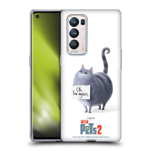 The Secret Life of Pets 2 Character Posters Chloe Cat Soft Gel Case for OPPO Find X3 Neo / Reno5 Pro+ 5G